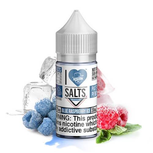 BLUE RASPBERRY ICE BY I LOVE SALTS - YOYO VAPES