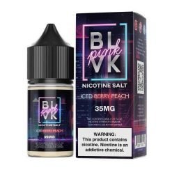 ICED BERRY PEACH SALT - BLVK PINK SERIES - BLVK UNICORN - 30ML