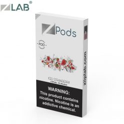 JUUL PODS Ice Strawberry - Brand ZIIP 5% Nicotine - Pack of 4 Pods - 1ml