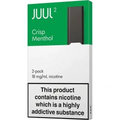 JUUL 2 Crisp Menthol Pods (2 Pods) - 18MG