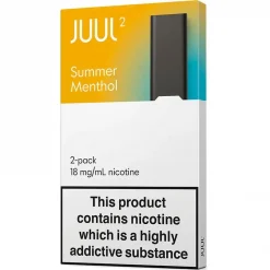 JUUL 2 Summer Menthol Pods (2 Pods) - 18MG