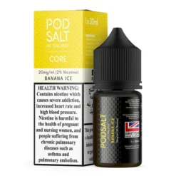 POD SALT NICOTINE SALT BANANA ICE - 30ML
