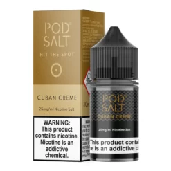 POD SALT NICOTINE SALT - ORIGIN - CUBAN CRÈME – 30ML