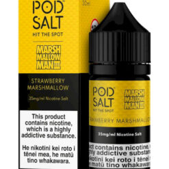 POD SALT NICOTINE SALT - Marshmallow Man III - Strawberry Marshmallow – 30ML