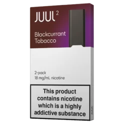 JUUL 2 Blackcurrant Tobacco Pods (2 Pods) - 18MG