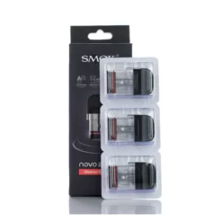 SMOK NOVO 2X REPLACEMENT PODS - PACK OF 3 PODS (meshed 0.9ohm mtl)