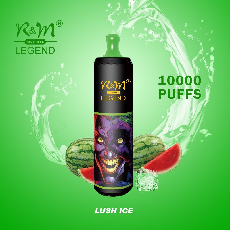 elfbar elfa kaufen R&M LEGEND - LUSH ICE - DISPOSABLE VAPE DEVICE (10000 PUFFS) - 5% Nicotine  Rechargeable
