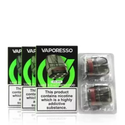 VAPORESSO LUXE X POD - Pack of 2 Pods (Compatible with All Luxe X, Luxe XR and Luxe XR Max Series)