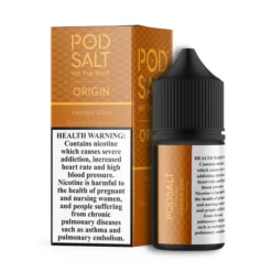 POD SALT NICOTINE SALT - ORIGIN VIRGINIA GOLD – 30ML