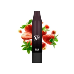XTRA Vape - DPS 6000 Puffs - Strawberry Ice Cream - 5% Nic - Type C Rechargeable ( This product pass airport security due to detachable battery )