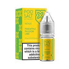 POD SALT NICOTINE SALT PINEAPPLE PASSION LIME- 30ML