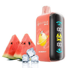 ELF BAR RAYA D3 25K PUFFS - WATERMELON ICE – 5% Nic – Type C Rechargeable