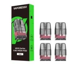 VAPORESSO XROS REPLACEMENT PODS - 3ML - PACK OF 4 PODS (Compatible with all Xros Series)