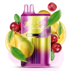 ELF BAR BC20000 - PEAR CRANBERRY LEMON – 5% Nic – Type C Rechargeable