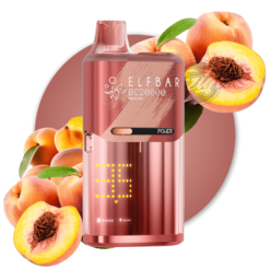 ELF BAR BC20000 - PEACH+ – 5% Nic – Type C Rechargeable