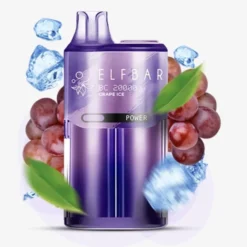 ELF BAR BC20000 - GRAPE ICE – 5% Nic – Type C Rechargeable
