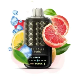 ELF BAR COMBO 25000 PUFFS - PINK LEMONADE GRAPEFRUIT – 5% Nic – Type C Rechargeable