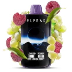 ELF BAR MOON NIGHT 40K PUFFS - GRAPE RASPBERRY – 5% Nic – Type C Rechargeable