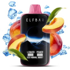 ELF BAR MOON NIGHT 40K PUFFS - PEACH BERRY – 5% Nic – Type C Rechargeable