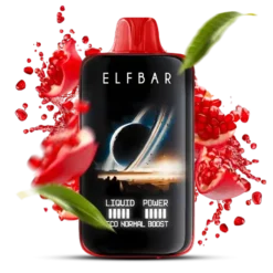 ELF BAR MOON NIGHT 40K PUFFS - POMEGRANATE BURST – 5% Nic – Type C Rechargeable