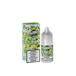 BAZOOKA SOUR STRAW SALTS - GREEN APPLE ICE - 30ml (USA)