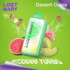 LOST MARY MT35000 TURBO - Desert Oasis - DISPOSABLE VAPE - 5% Nic- Type C Rechargeable