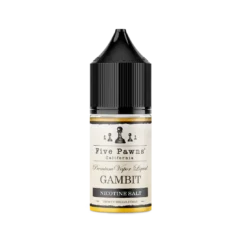 FIVE PAWNS NICOTINE SALT (US) - GAMBIT (Apple Pie) – 30ML