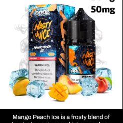 Nasty Super Cool Salt - Mango Peach Ice - 30ml
