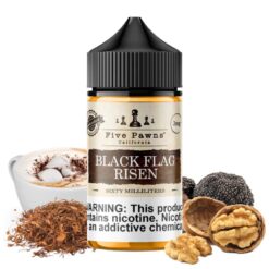 FIVE PAWN'S E-JUICES (US) - BLACK FLAG RISEN (Coffee, Tobacco, Vanilla & Walnut) - 50ml