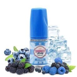 Blueberry Menthol Nic Salt By Dinner Lady - 30ml