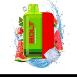 NASTY BOLT 50K PUFFS - WATERMELON ICE 5% Nic – Type C Rechargeable