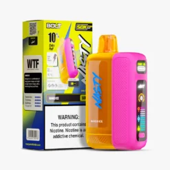 NASTY BOLT 50K PUFFS - MANGO ICE 5% Nic – Type C Rechargeable