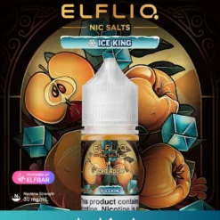 ELFLIQ NIC SALTS BY ELF BAR - ICED APPLE - 30ML