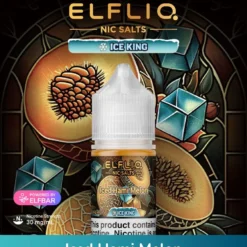 ELFLIQ NIC SALTS BY ELF BAR - ICED HAMI MELON - 30ML