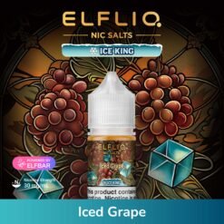 ELFLIQ NIC SALTS BY ELF BAR - ICED GRAPE - 30ML