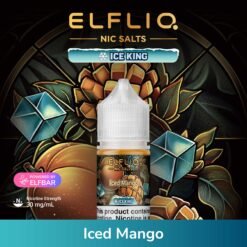 ELFLIQ NIC SALTS BY ELF BAR - ICED MANGO - 30ML