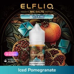 ELFLIQ NIC SALTS BY ELF BAR - ICED POMEGRANATE - 30ML