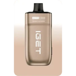 IGET Astro Disposable Vape 18000 Puffs - Orange Raspberry - 5%