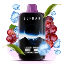 ELF BAR MOON NIGHT 40K PUFFS - BLUEBERRY ICE – 5% Nic – Type C Rechargeable