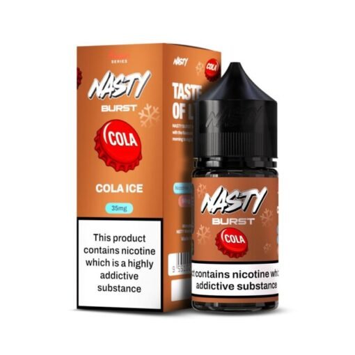 nicotine additive for vape juice Nasty Burst - Fresh Fruit Series - Cola Ice - 30ml