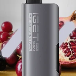 IGET SOUL B40000 DISPOSABLE VAPES - BLACKBERRY CHERRY POMEGRANATE - 5% TYPE C RECHARGEABLE