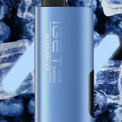 IGET SOUL B40000 DISPOSABLE VAPES - BLUEBERRY ICE - 5% TYPE C RECHARGEABLE