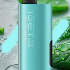 IGET SOUL B40000 DISPOSABLE VAPES - MOUNTAIN SPRING MINT - 5% TYPE C RECHARGEABLE