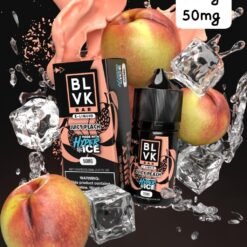 JUICY PEACH HYPER ICE - BLVK BAR SALTS - 30ML
