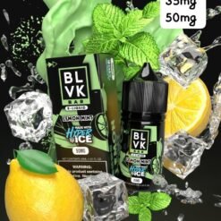 LEMON MINT HYPER ICE - BLVK BAR SALTS - 30ML