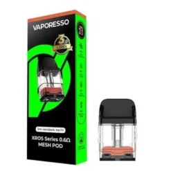 VAPORESSO XROS REPLACEMENT PODS (Corex 3.0 Sereies) - 3ML - PACK OF 4 PODS - Top Fill (Compatible with XROS Pro, XROS 4, XROS 4 Mini/XROS 4 Nano)