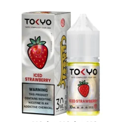 TOKYO NIC SALTS - ICED STRAWBERRY 30ML