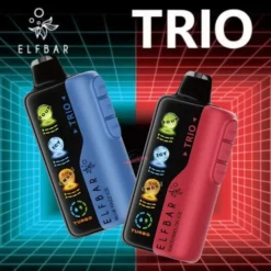 ELF BAR Trio 40000 Puffs Disposable Vapes – 5% nic – Type C Rechargeable - 3 Pcs Combo Offer