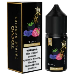TOKYO BLACK NIC SALTS - TRIPLE BERRIES 30ML