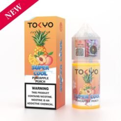TOKYO SUPER COOL NIC SALT SERIES – PINEAPPLE PEACH 30ML